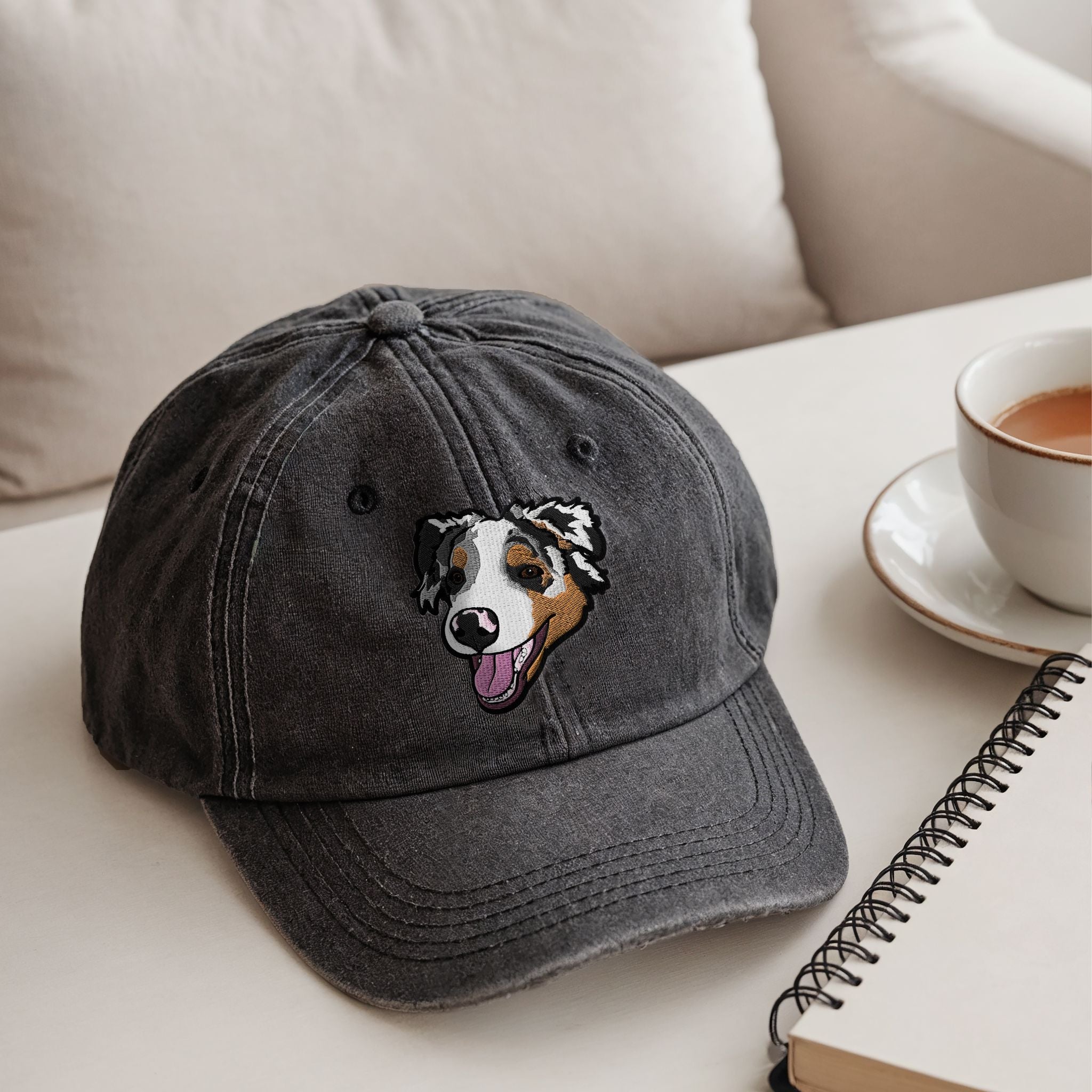 Custom Embroidered Pet Hat  - Pet Photo