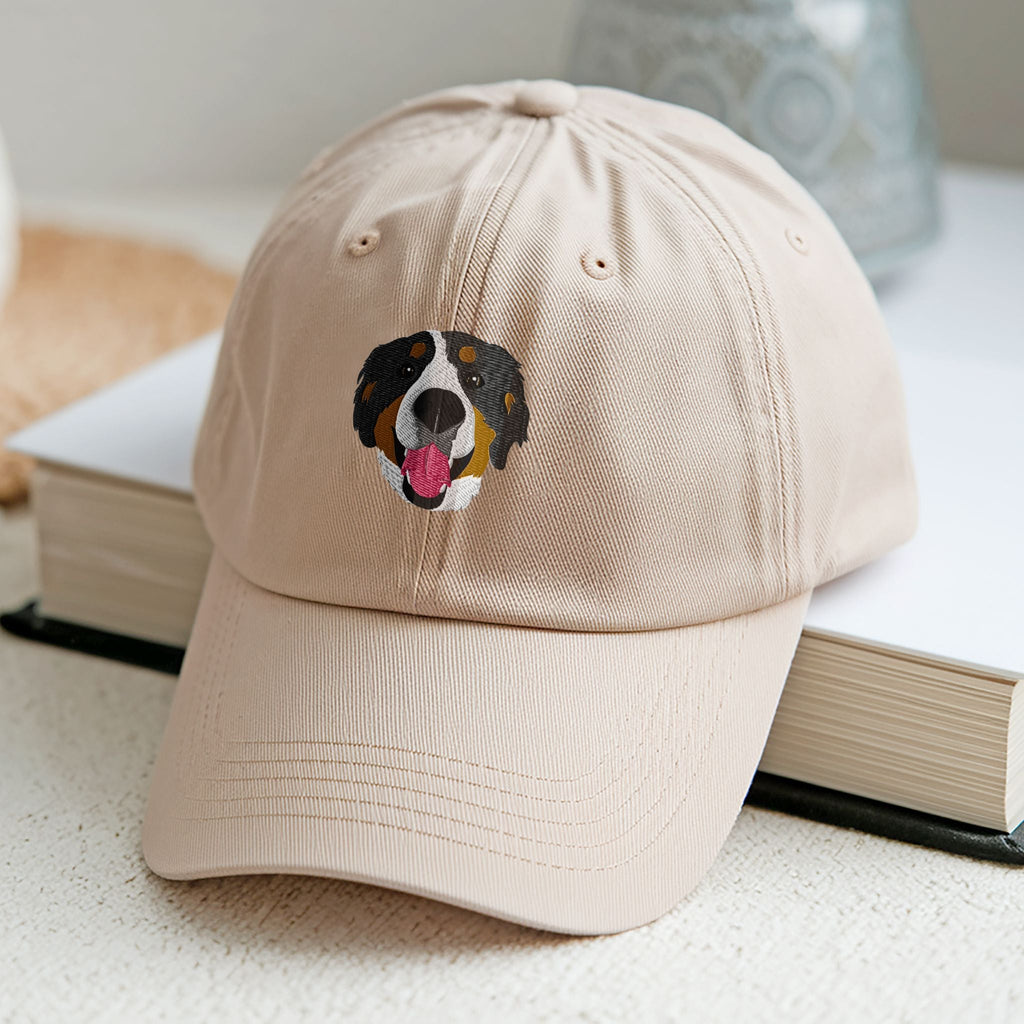 Custom Embroidered Pet Hat  - Pet Photo