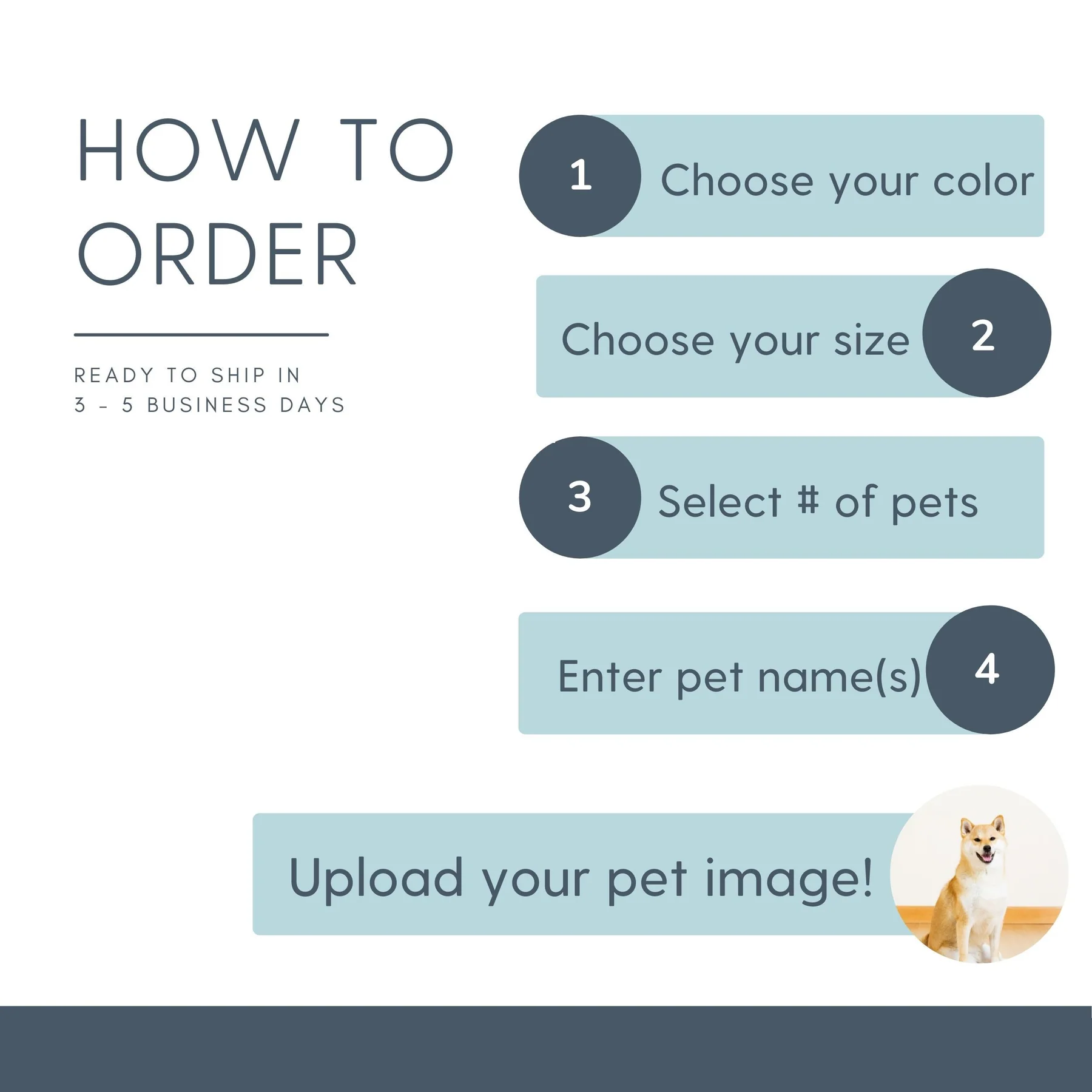 Custom Pet Photo Mug (Personalized from Your Photo)