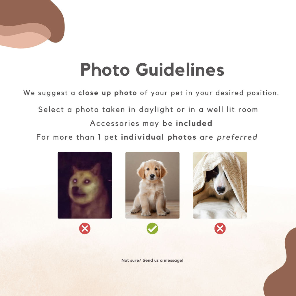 Custom Embroidered Pet Hat  - Pet Photo