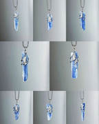 Kyanite Soldered Pendant Necklace | Alignment & Inner Balance